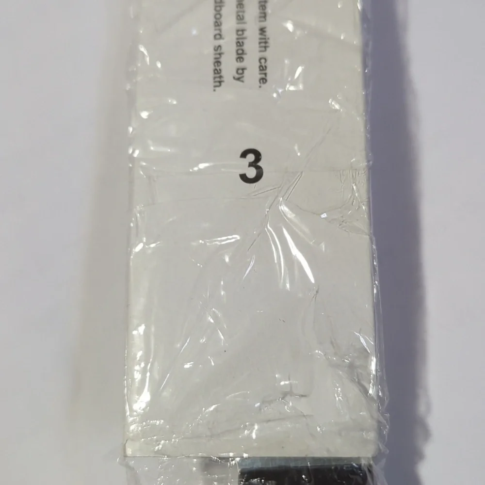 NWT Ronco Showtime 6 Star #3 Stainless Steel Kitchen Black Fillet Knife Cutlery